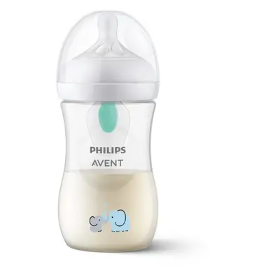 Philips Avent Natural Response AirFree SCY673/81 kojenecká láhev 1 m+ Elephant 260 ml