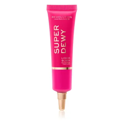 Makeup Revolution Superdewy tekutá tvářenka odstín You Had Me at First 15 ml