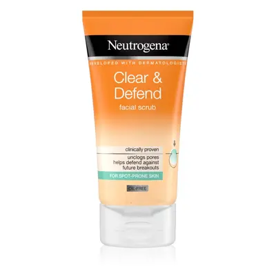 Neutrogena Clear & Defend peeling 150 ml