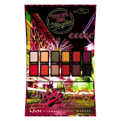 NYX Professional Makeup Lunar New Year 2022 paletka očních stínů 12x0,85 g