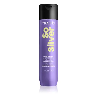 Matrix So Silver šampon neutralizující žluté tóny 300 ml