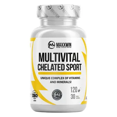 Maxxwin Multivital Chelated Sport komplex minerálů a vitamínů 120 cps