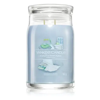 Yankee Candle A Calm & Quiet Place vonná svíčka Signature 567 g