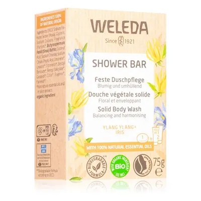 Weleda Shower Bar rostlinné mýdlo s vůní květin 75 g