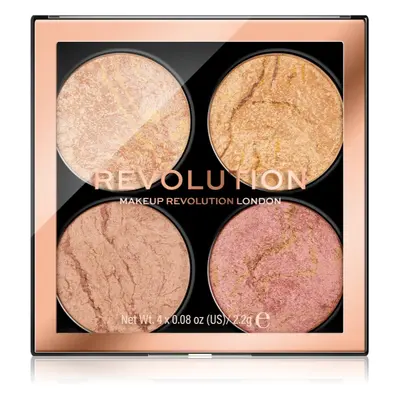 Makeup Revolution Cheek Kit paletka na tvář odstín Fresh Perspective 4 x 2.2 g