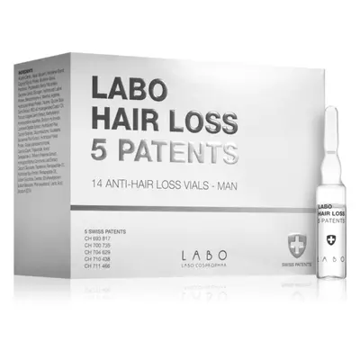 Labo Hair Loss 5 Patents intenzivní kúra proti padání vlasů pro muže 14x3,5 ml