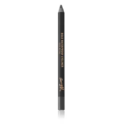 Barry M Bold Waterproof Eyeliner voděodolná tužka na oči odstín Gun Metal 1,2 g