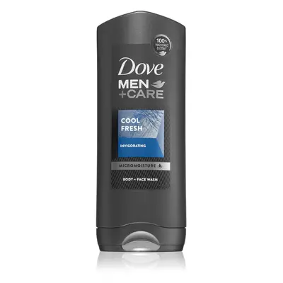 Dove Men+Care Cool Fresh sprchový gel na tělo a obličej 400 ml