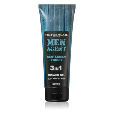 Dermacol Men Agent Gentleman Touch sprchový gel 3 v 1 250 ml