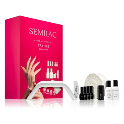 Semilac UV Hybrid Try Me set pro perfektní manikúru