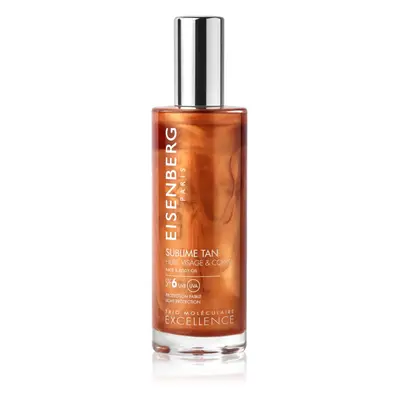 Eisenberg Sublime Tan Huile Visage & Corps opalovací olej na obličej a tělo SPF 6 100 ml