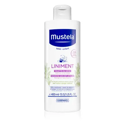 Mustela Bébé Liniment čisticí mléko pro děti od narození 400 ml