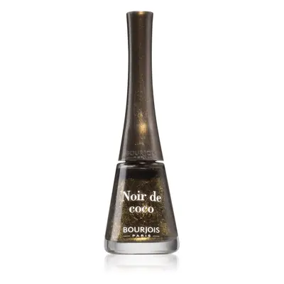 Bourjois 1 Seconde rychleschnoucí lak na nehty odstín 039 Noir de Coco 9 ml