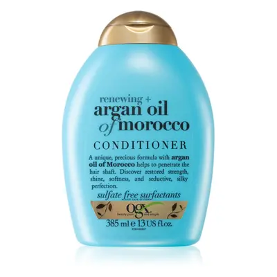 OGX Argan Oil Of Morocco posilující kondicionér pro lesk a hebkost vlasů 385 ml