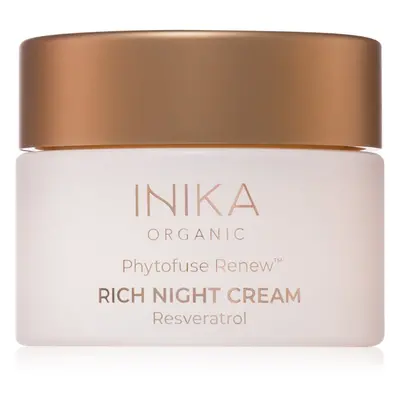 INIKA Organic Phytofuse Renew Rich Night Cream antioxidační noční krém 50 ml