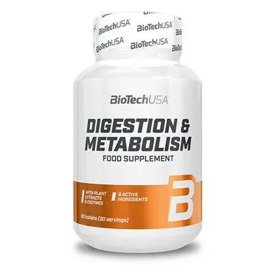 BioTechUSA Digestion & Metabolism tablety pro podporu trávení 60 tbl