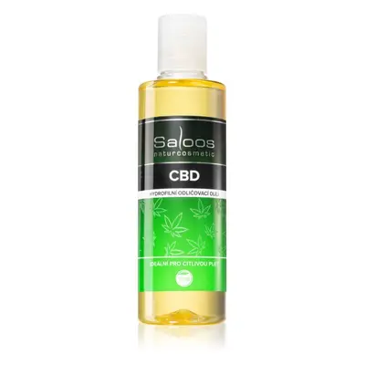 Saloos CBD hydrofilní olej pro šetrné odlíčení pleti 200 ml