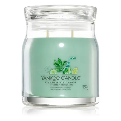 Yankee Candle Cucumber Mint Cooler vonná svíčka Signature 368 g