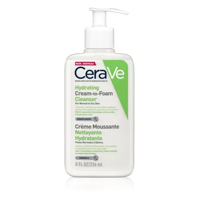 CeraVe Cleansers čisticí pěnivý krém pro normální až suchou pleť 236 ml