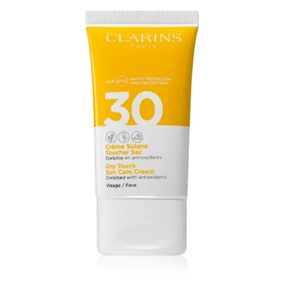 Clarins Dry Touch Sun Care Cream opalovací krém na obličej SPF 30 50 ml