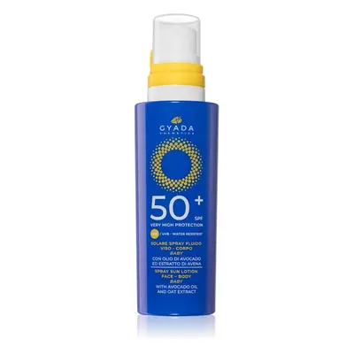 Gyada Cosmetics Solar ochranný krém na obličej a tělo pro děti SPF 50+ 150 ml