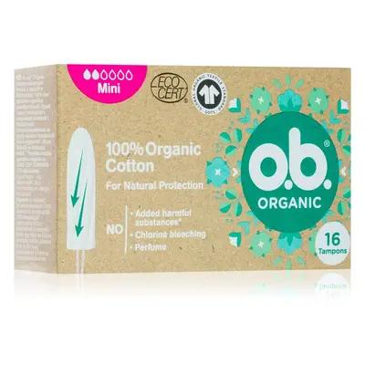 o.b. Organic Mini tampony 16 ks