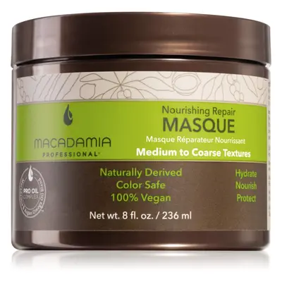 Macadamia Natural Oil Nourishing Repair vyživující maska na vlasy s hydratačním účinkem 236 ml