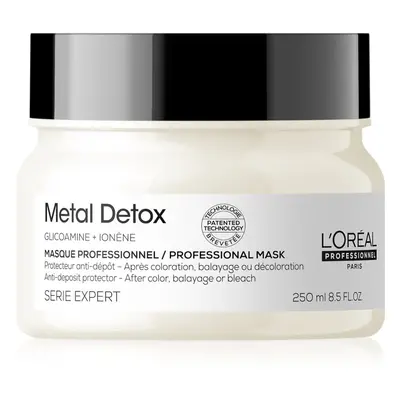 L’Oréal Professionnel Serie Expert Metal Detox hloubkově vyživující maska pro barvené a poškozen