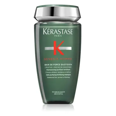 Kérastase Genesis Homme Bain de Force Quotiden čisticí a vyživující šampon pro slabé vlasy s ten