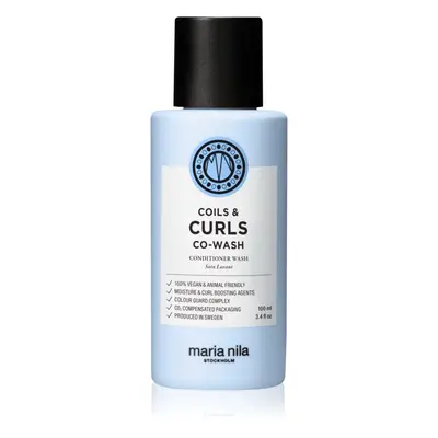 Maria Nila Coils & Curls Co-Wash šampon a kondicionér pro vlnité a kudrnaté vlasy 100 ml