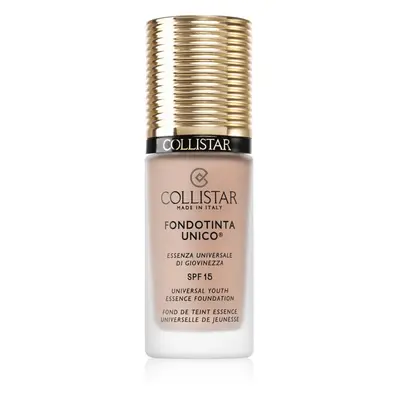 Collistar Unico Foundation omlazující make-up SPF 15 odstín 1R Rose Ivory 30 ml