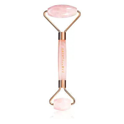 Crystallove Rose Quartz Roller masážní váleček na obličej 1 ks