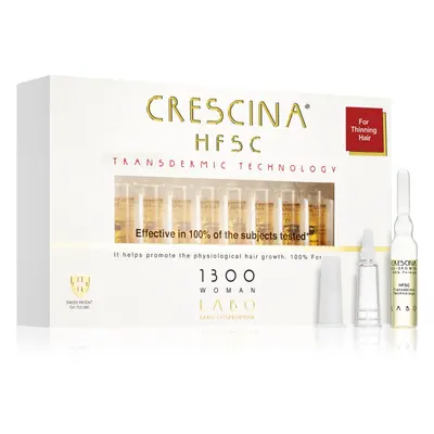 Crescina Transdermic 1300 Re-Growth péče pro podporu růstu vlasů pro ženy 20x3,5 ml