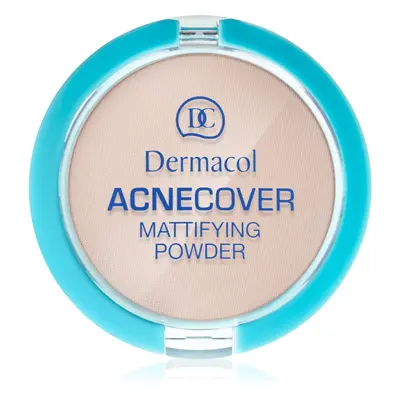 Dermacol Acne Cover kompaktní pudr pro problematickou pleť, akné odstín Porcelain 11 g