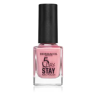 Dermacol 5 Day Stay dlouhotrvající lak na nehty odstín 09 Candy Shop 11 ml