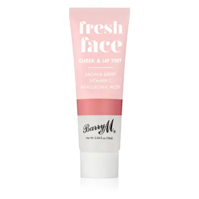 Barry M Fresh Face tekutá tvářenka a lesk na rty odstín Summer Rose 10 ml