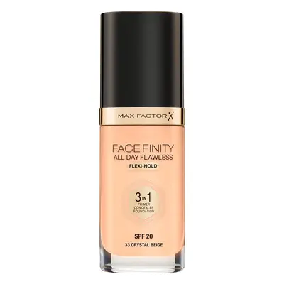 Max Factor Facefinity All Day Flawless dlouhotrvající make-up SPF 20 odstín 33 Crystal Beige 30 