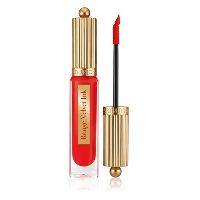 Bourjois Rouge Velvet Ink tekutá rtěnka s matným efektem odstín 08 Coquelic Hot 3.5 ml