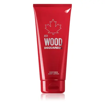 Dsquared2 Red Wood parfémované tělové mléko pro ženy 200 ml