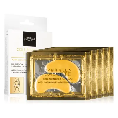 Gabriella Salvete Eye Mask Collagen Gold oční maska proti otokům a tmavým kruhům s kolagenem 5x2