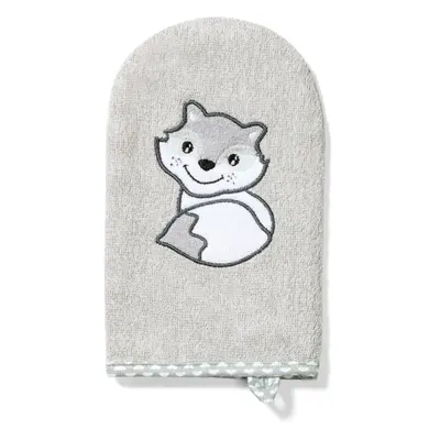 BabyOno Facecloth Bamboo mycí žínka Grey 1 ks