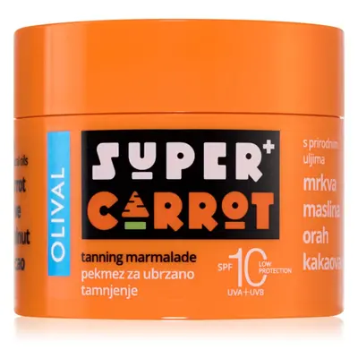 Olival SUPER Carrot přípravek k urychlení a prodloužení opálení SPF 10 100 ml