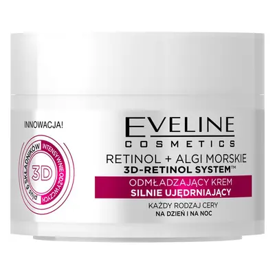 Eveline Cosmetics Retinol + Sea Algae vyhlazující a rozjasňující krém s retinolem 50 ml