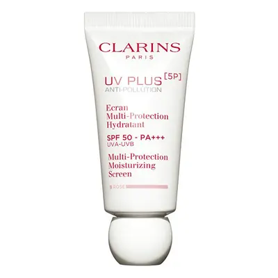 Clarins UV PLUS [5P] Anti-Pollution Rose hydratační fluid SPF 50 30 ml