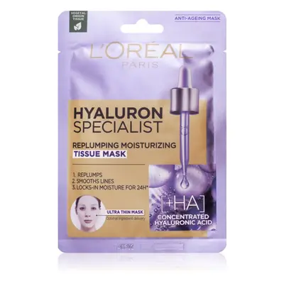 L’Oréal Paris Hyaluron Specialist plátýnková maska 28 g