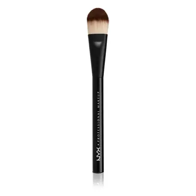 NYX Professional Makeup Pro Brush plochý štětec na make-up 1 ks