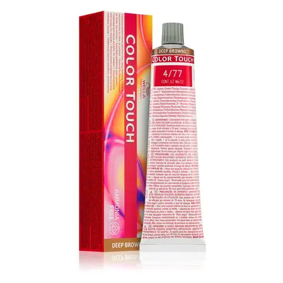 Wella Professionals Color Touch Deep Browns barva na vlasy odstín 4/77 60 ml