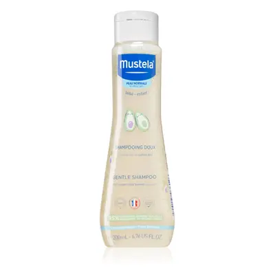 Mustela Bébé jemný šampon pro děti od narození 200 ml