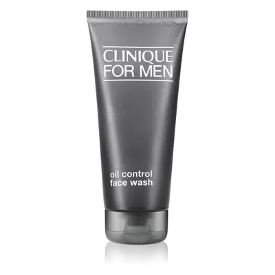 Clinique For Men™ Oil Control Face Wash čisticí gel pro normální až mastnou pleť 200 ml