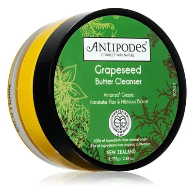 Antipodes Grapeseed Butter Cleanser máslo pro dokonalé vyčištění pleti 75 g